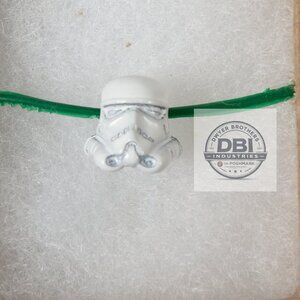 Pandora Star Wars Stormtrooper Charm White Enamel 925 ALE